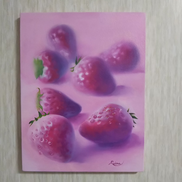 草莓【帶框原圖】 第3張的照片