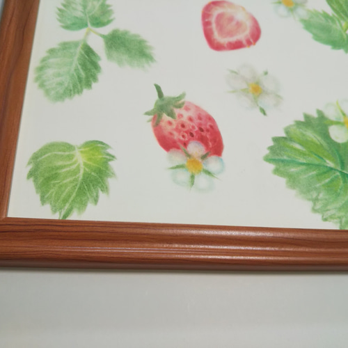 原画】いちご狩り 絵画 R's art gallery 通販 8835591｜Creema