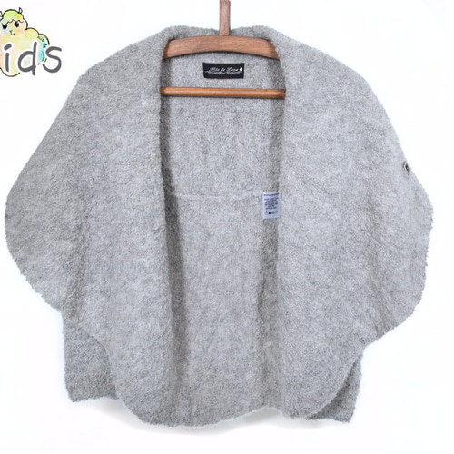 アルパカブークレー kids羽織カーディガン「ロサ」 color : ライト  