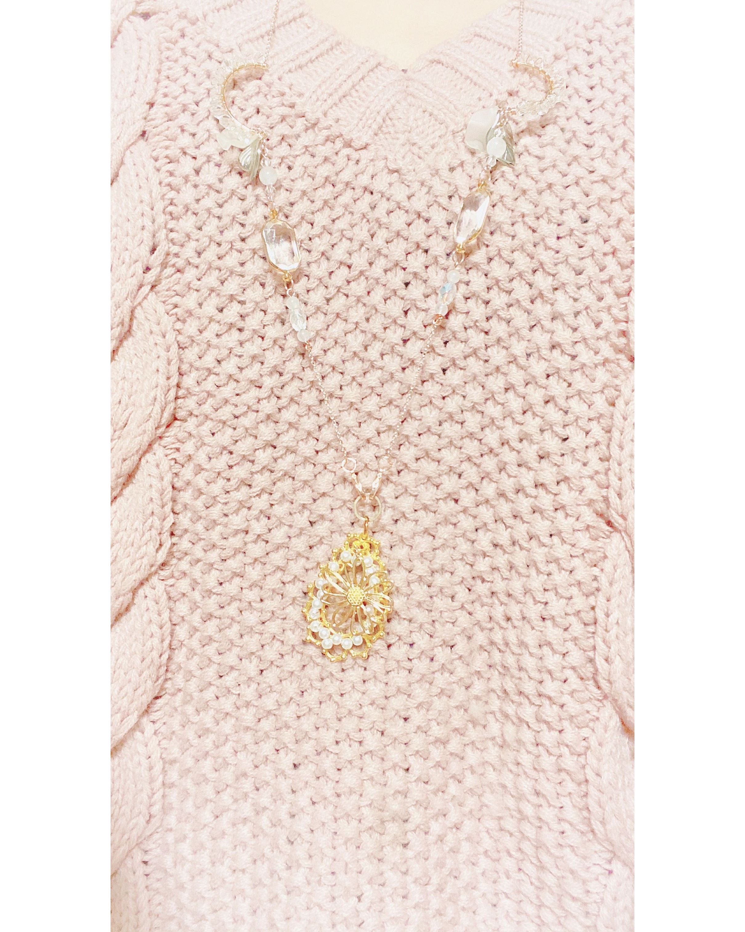 メガネチェーン*ネックレス2way使用方法