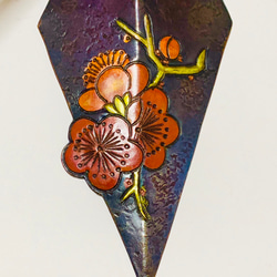 彫金折鶴(梅) 7枚目の画像