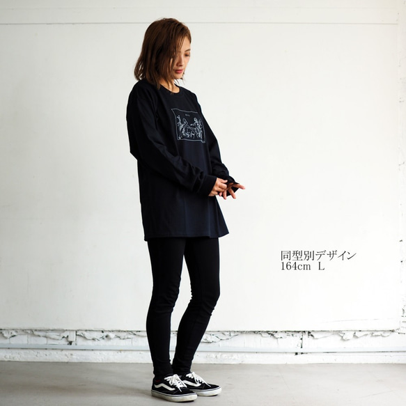 CBC L/S Tee Black(ロンＴ 長袖 Tシャツ) 8枚目の画像