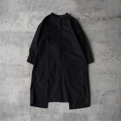 CBCシャツワンピース Black 9枚目の画像