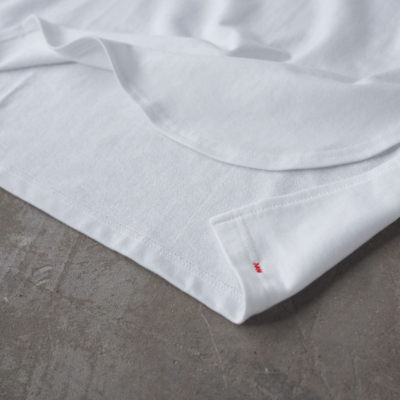 オーバーサイズTシャツ ホワイト(ロンT/長袖) 11枚目の画像