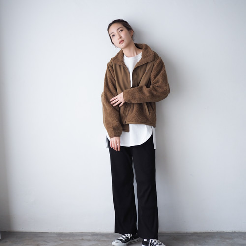 canaljean シープボアブルゾン　ブラウン CANAL JEAN｜El mar シープボアブルゾン | Rakuten Fashion(楽天