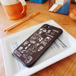 サーカス BLACK スマホケース 2枚目の画像