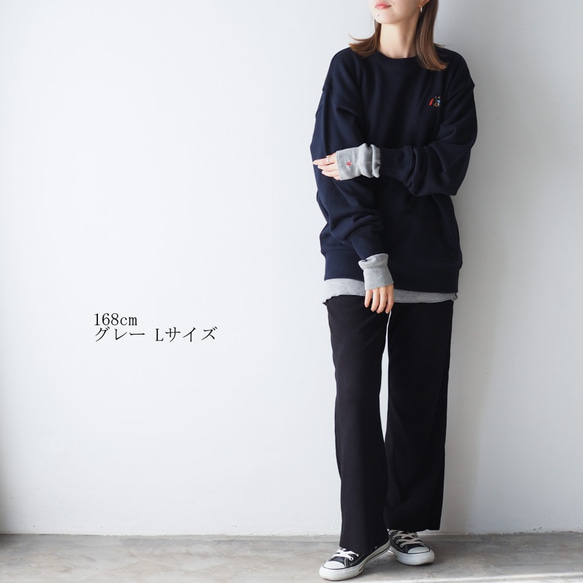ワッフル L/S TEE Little B(ロンT/長袖) 8枚目の画像