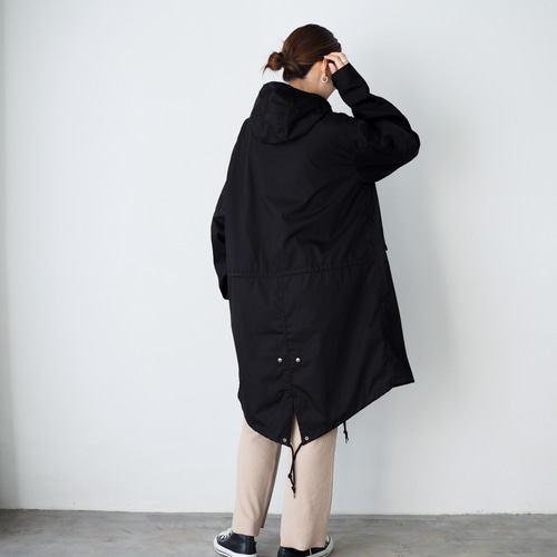 CBC M-51パーカー BLACK/モッズコート 撥水 スプリングコート BLUEWHITE 通販|Creema(クリーマ) 8223871 CBC M-51パーカー BLACK/モッズコート 撥水 スプリングコート BLUEWHITE 通販|Creema(クリーマ) 8223871