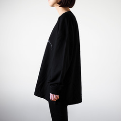 James L/S TEE Black(ロンＴ) 4枚目の画像