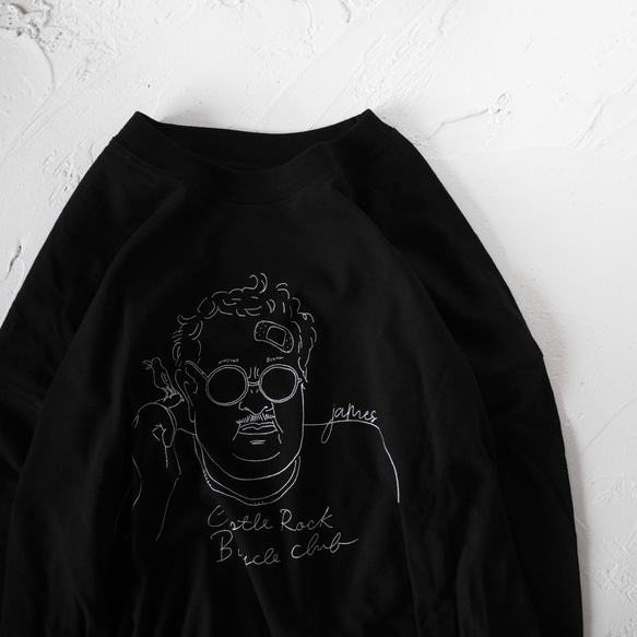 James L/S TEE Black(ロンＴ) 7枚目の画像