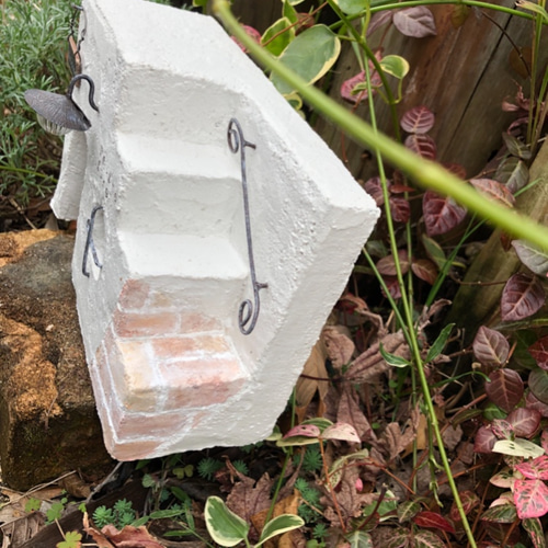 モルタルデコの階段オブジェ その他インテリア雑貨 petite foret