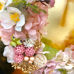 桜のリース　ボックス付き 6枚目の画像