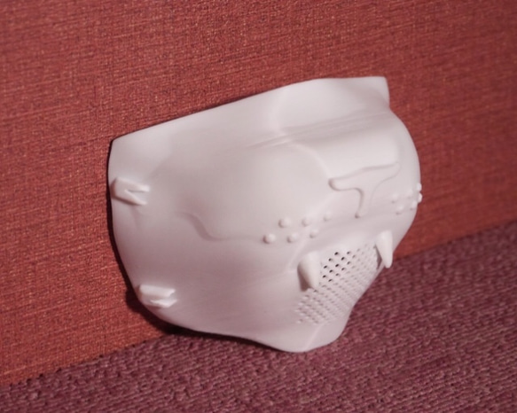 マズルマジック【マズマジ マスク】3Dマスク 猫耳 鼻 コスプレ ハロウィン 猫 犬 3枚目の画像