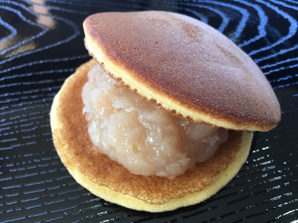 黒瀬のどら焼き　（北海道産大納言、大手亡、クリーム系など各5種）　5個入詰合せ 4枚目の画像