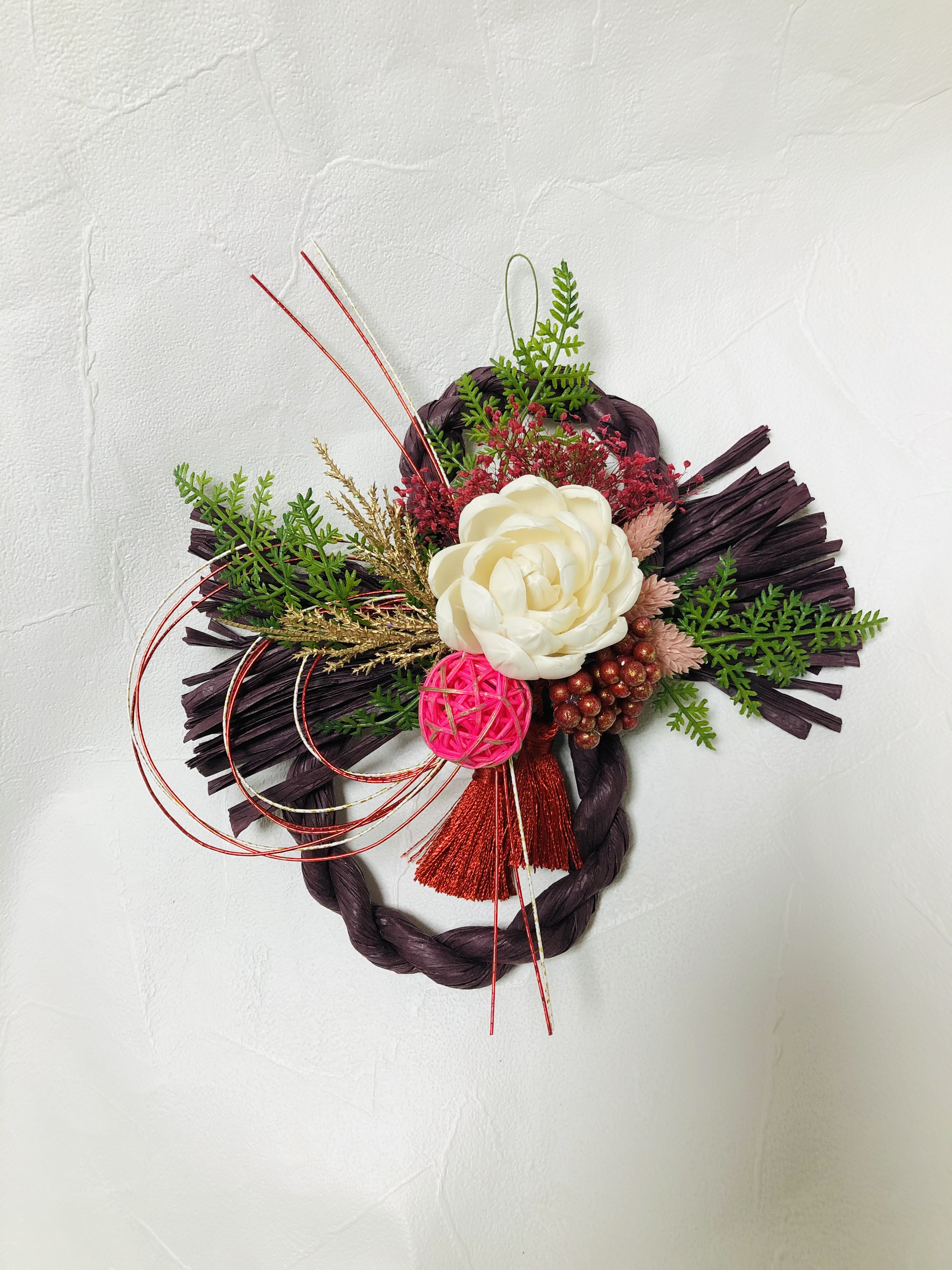 しめ縄リースNo.8