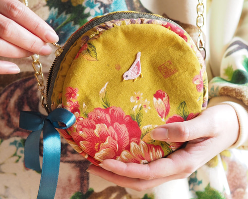 花柄♥ショルダーバッグ♥ハンドメイド 1_a50130669663a8d331a61076a6d8