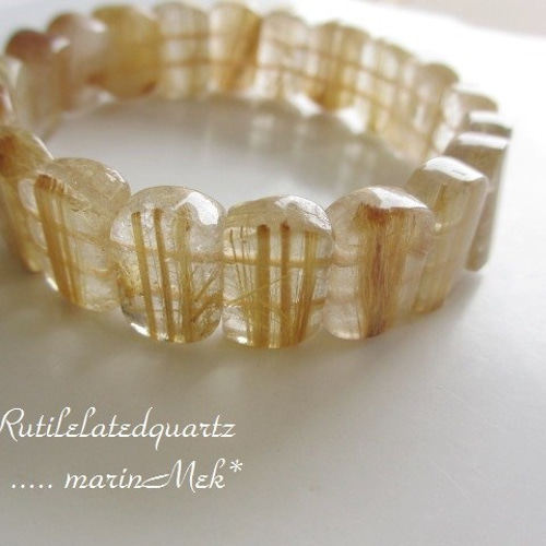 タイチンルチル バングル ブレス （「Golden Power Bangle