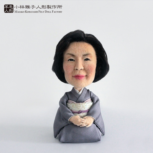 いなずま⚡︎✩.*˚様　フェルト人形ご依頼 フェルト小人6体セット：ツリーブロックスと一緒に | krtek select toys