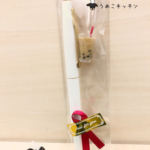 苺ミルク シャープペンシル ミニチュアフード ペン・筆記用具 うめこ