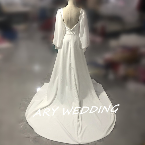 婚紗禮服 第二方婚禮帝國 派對禮服 拍攝前 渴望禮服 第3張的照片