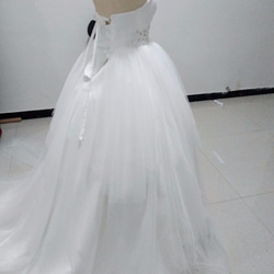 Volumie Dress 婚紗 婚禮 Recoloring Bride 可以訂購顏色和尺寸 第2張的照片