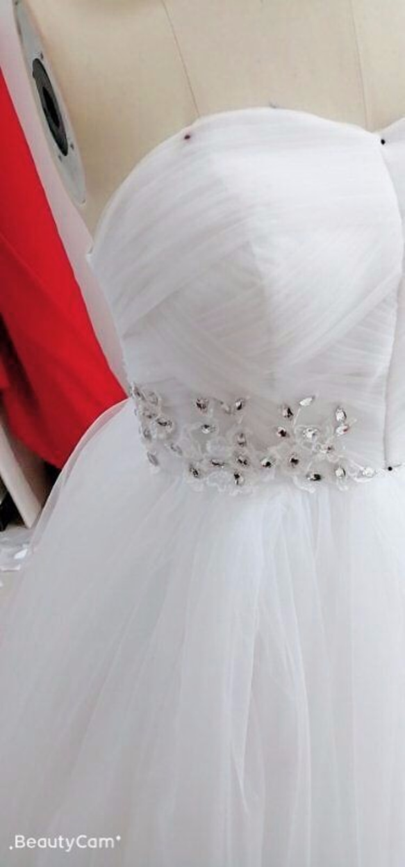 Volumie Dress 婚紗 婚禮 Recoloring Bride 可以訂購顏色和尺寸 第4張的照片
