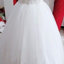 Volumie Dress 婚紗 婚禮 Recoloring Bride 可以訂購顏色和尺寸 第5張的照片
