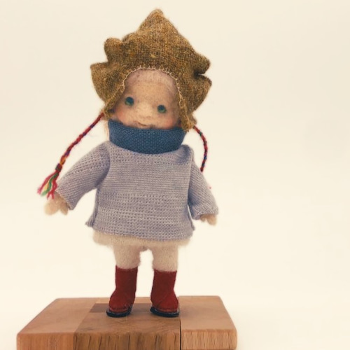 羊毛フェルト 人形 羊毛フェルト 山フライパン 通販 10347250｜Creema