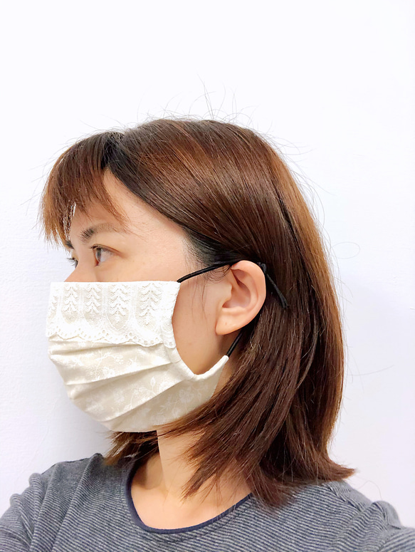 絶妙な手作りの綿マスクマスクセットマスクの新しいファッション環境保護すべての国からの輸入生地の新しいファッション選択 5枚目の画像