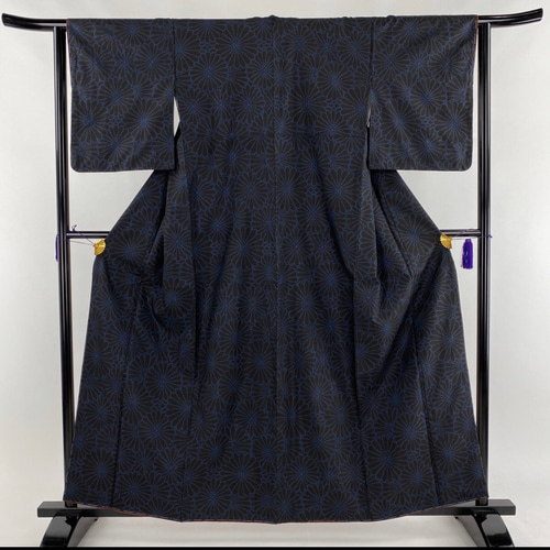 純泥染め】本場奄美大島紬 コートにもなるロングシャツ ワンピース  