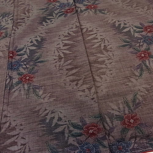 共布ベルト付】未使用逸品大島紬 2way着物リメイク フレアドレスコート