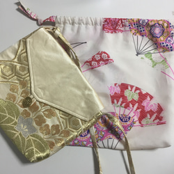 共布ベルト付】未使用逸品大島紬 2way着物リメイク フレアドレスコート