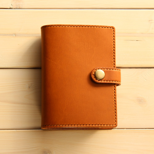 システム手帳 ミニ6穴 イタリアンレザー シンプルデザイン