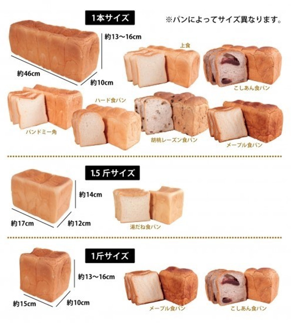 シェフのおすすめ　　メープル食パン1本 3枚目の画像