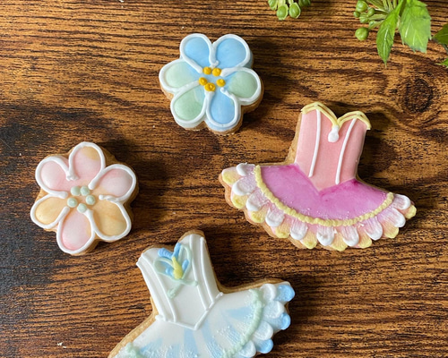 オリジナルアイシングクッキー制作▼オーダページ Fleur オーダーメイドのアイシングクッキー