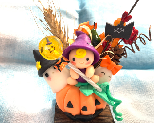 ピンク♡ハロウィンおばけとねこちゃん 0_55c8055c07e61634c3e9de543baf