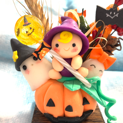 ブス姫、猫、ハロウィン、おばけ、ハロウィン人形、創作人形、ハロウィン置き物 ブス姫、猫、ハロウィン、おばけ、ハロウィン人形、創作人形