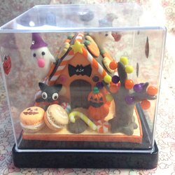 ☆ハロウィンのお菓子の家(受注生産) 5枚目の画像