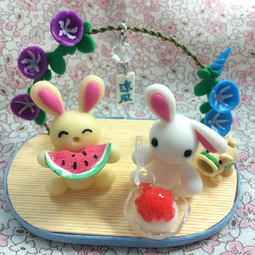 おばあちゃんのハンドメイド　お姫様うさぎ　女の子の宝物　幸せの鈴の音 おばあちゃんのハンドメイド 着物うさぎお姫様人形 幸せの鈴の音