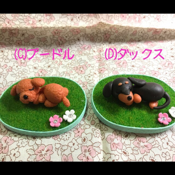 ☆スヤスヤおやすみわんちゃん(受注生産) 3枚目の画像