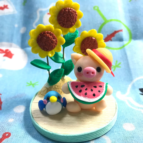 ブタちゃんの置物