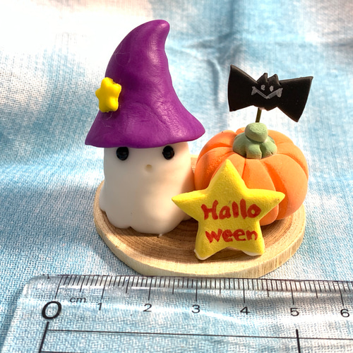 ☆ハロウィンのミニおばけとかぼちゃ(受注生産) その他置物 おり姫