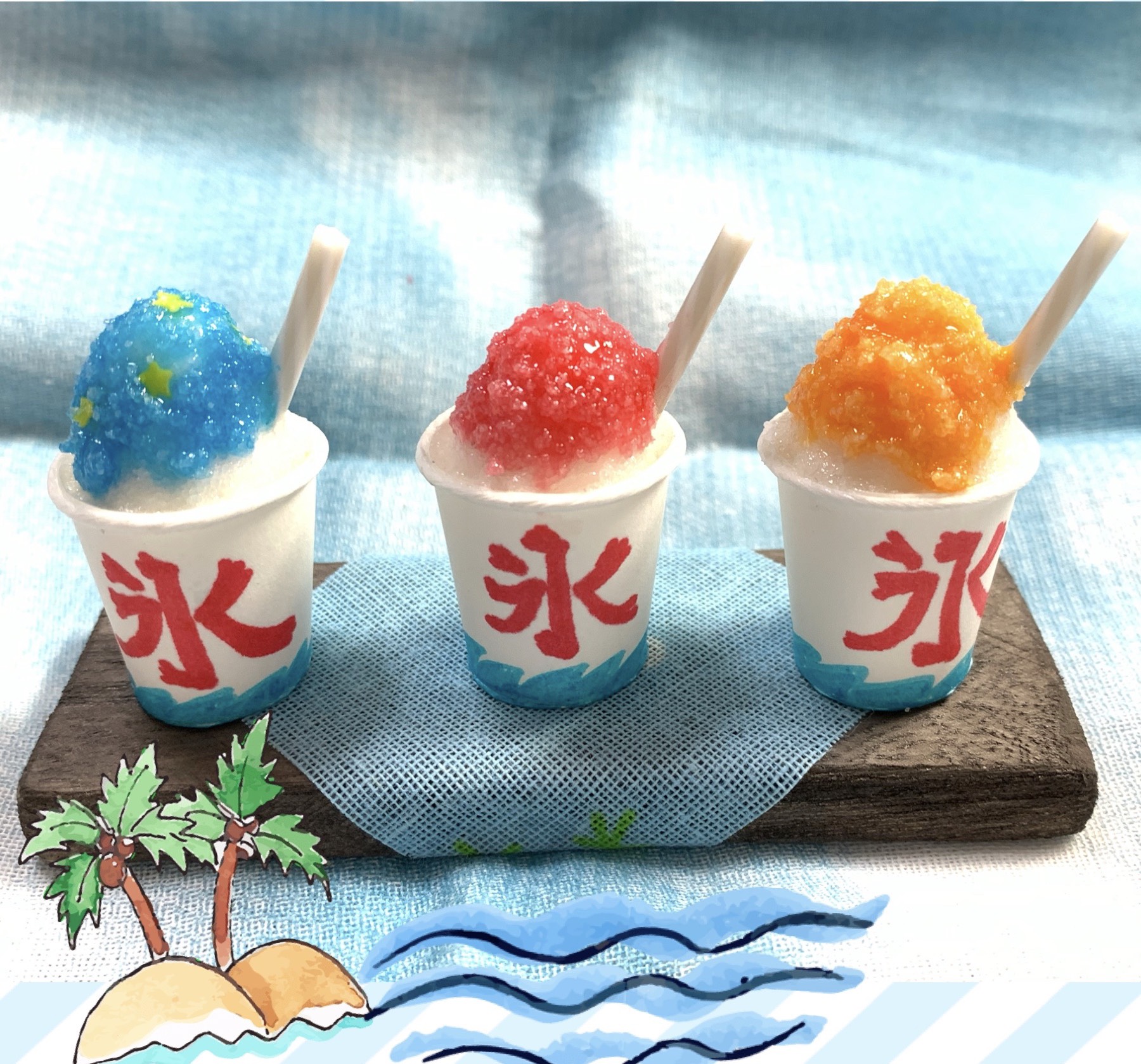 かき氷ミニチュアコレクション｜ガシャポンオフィシャルサイト