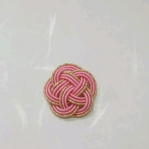 水引パーツ 梅結び 桜色 10個 その他素材 りかちゃん 通販 12417573