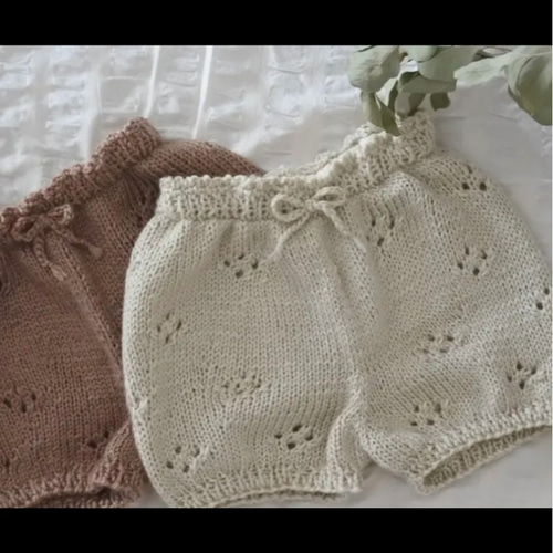 ニットかぼちゃパンツ ベビー服 kiboko 通販 12850873｜Creema