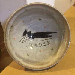 ごはん茶碗(はちわれ猫) 1枚目の画像