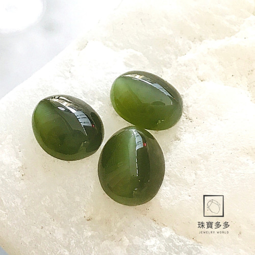 G』台湾キャットアイ｜卸売DIY天然宝石素材｜ No. 12 ネックレス