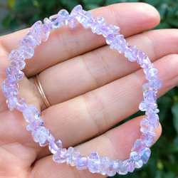 クィーンコンクシェル 猫型 デザインブレスレット 天然石ブレスレット