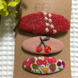 ④4 ミナペルホネン パッチンピン ヘアアクセサリー ハンドメイド coharu様⑦13 ミナペルホネン ハンドメイド パッチンピン