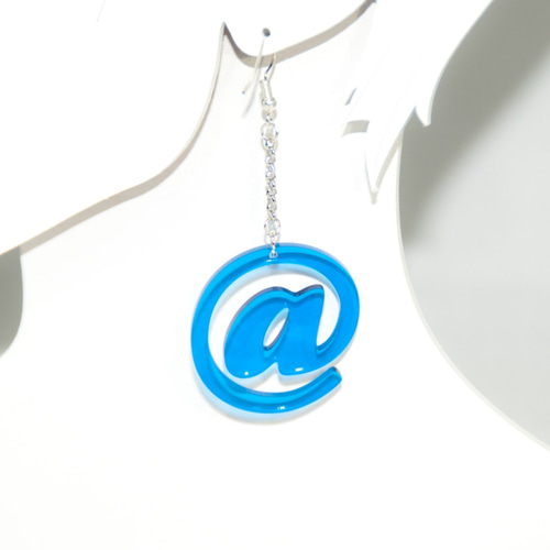 ハッシュタグ＆アットマークピアス（イヤリング） ピアス（フック